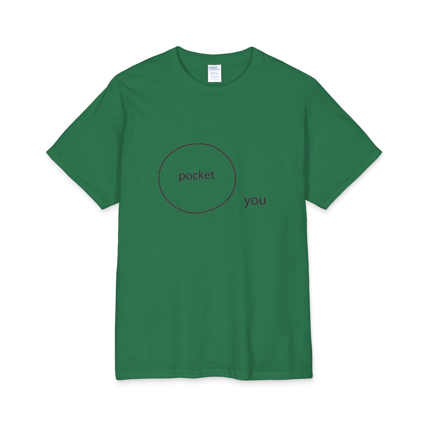 Out of Pocket T-Shirt | Minimal Graphic Shirt, Playful Text Tee