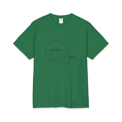 Out of Pocket T-Shirt | Minimal Graphic Shirt, Playful Text Tee