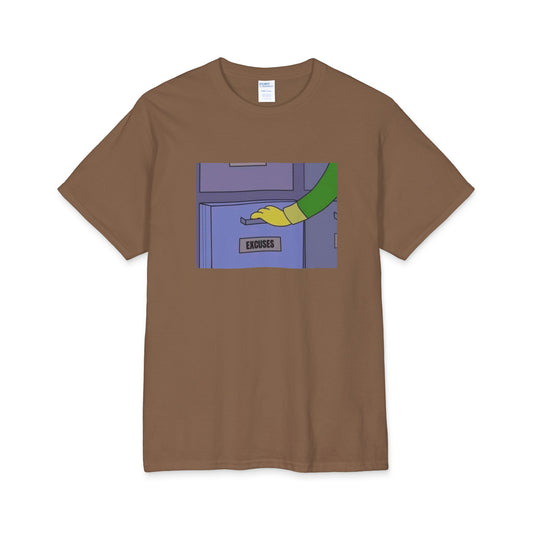 T-Shirt — Cartoon File Drawer 'Archives' Graphic Tee