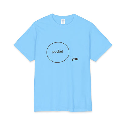 Out of Pocket T-Shirt | Minimal Graphic Shirt, Playful Text Tee