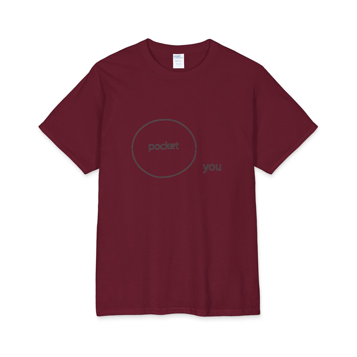 Out of Pocket T-Shirt | Minimal Graphic Shirt, Playful Text Tee